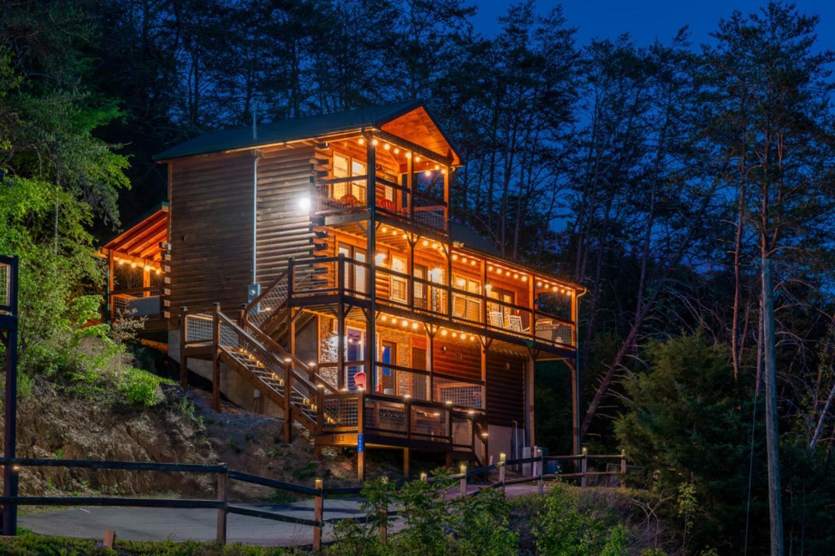 Heavenly Bliss By Ghosal Luxury Lodging Sevierville Eksteriør billede